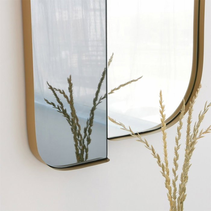 Hanah Home Espejo Day & Night - Gold Dorado